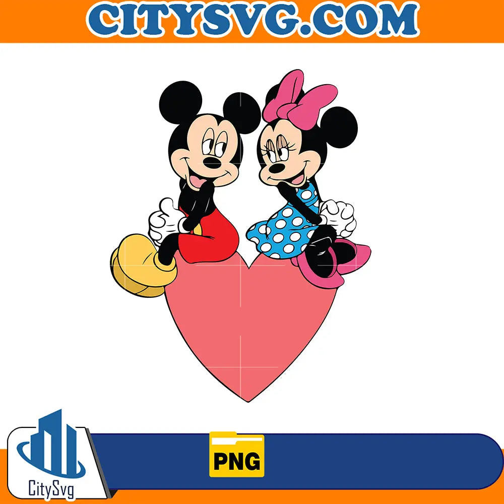 MickeyAndMinnieMouseValentineDayPng
