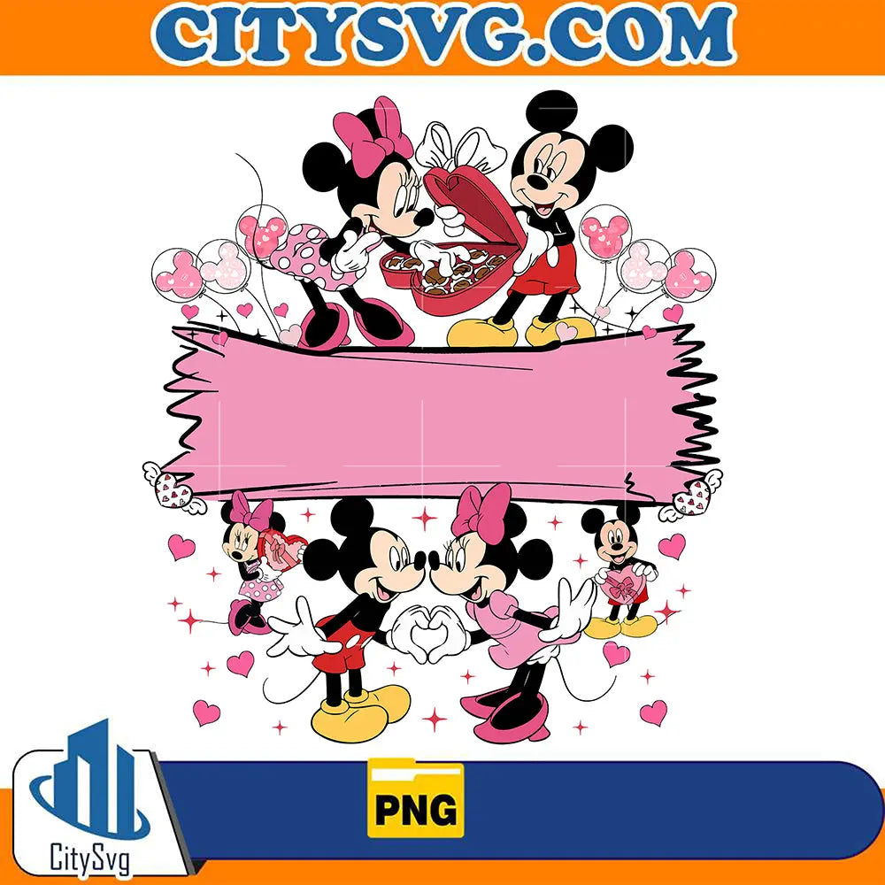 MickeyAndMinnieValentinePng