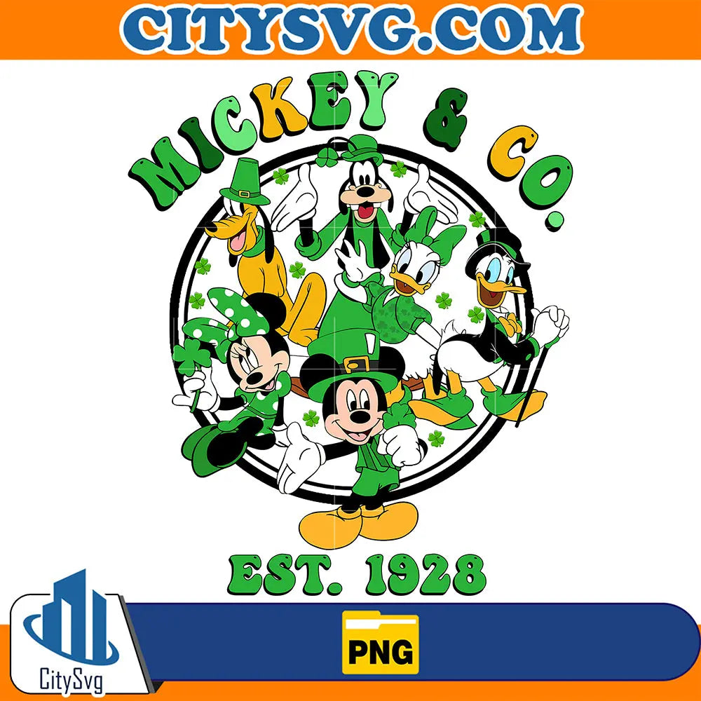 MickeyCoEst1928StPatrick_sDayPng