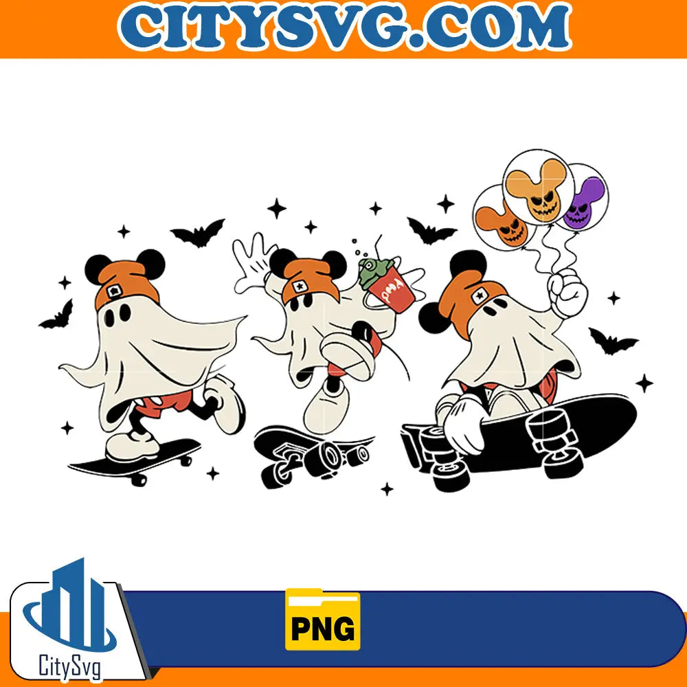 Mickey Ghost Png CitySvg