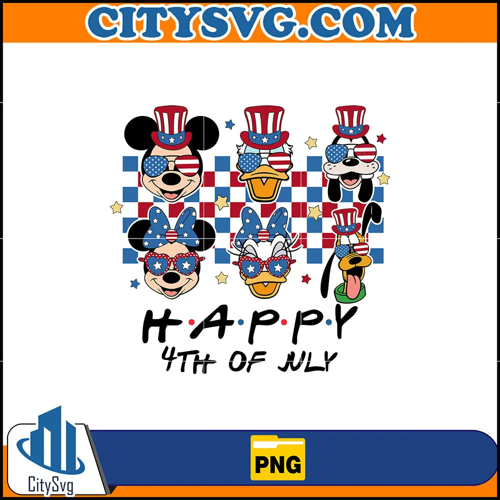 MickeyHappy4thOfJulyPng