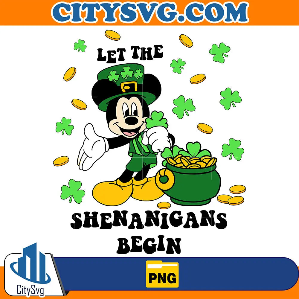 MickeyMouseLetTheShenanigansBeginPng