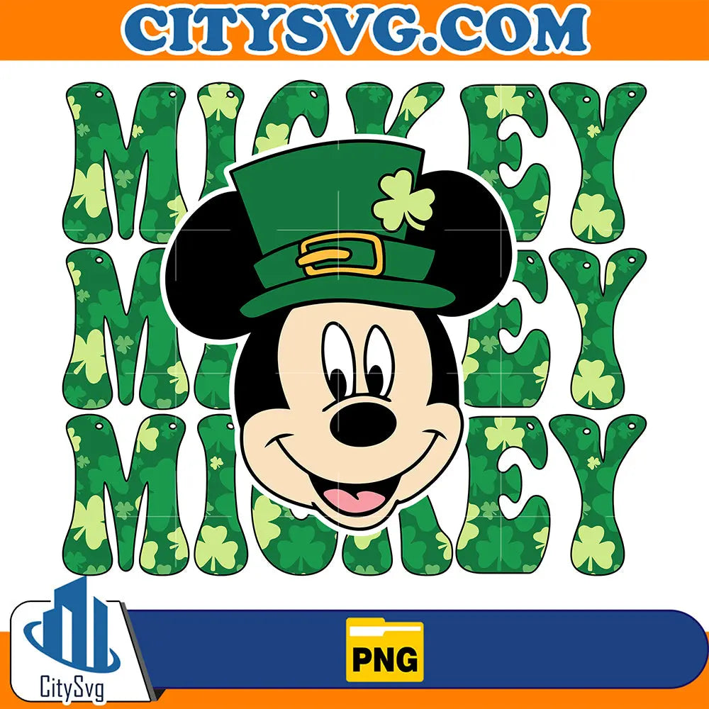 MickeyMouseStPatricksDayPng_2