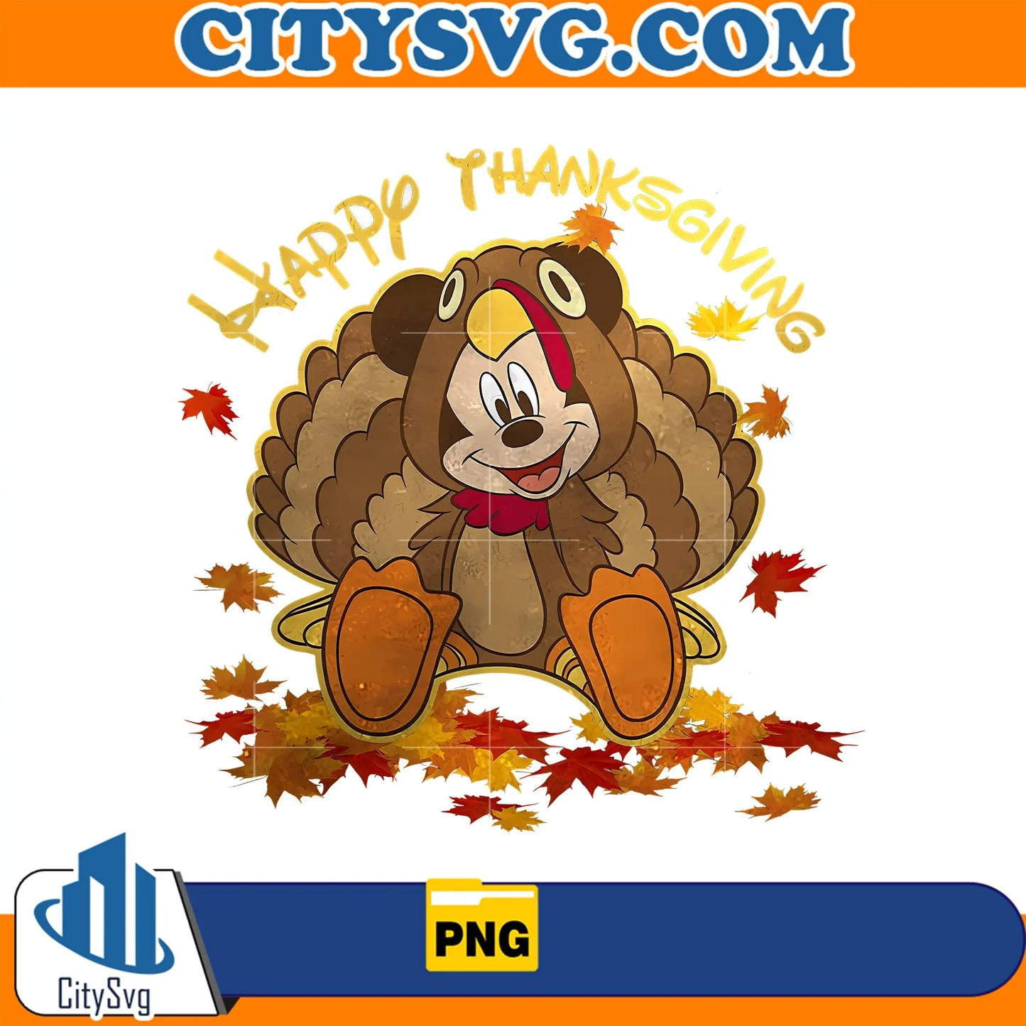 MickeyTukeyHappyThanksgivingPng