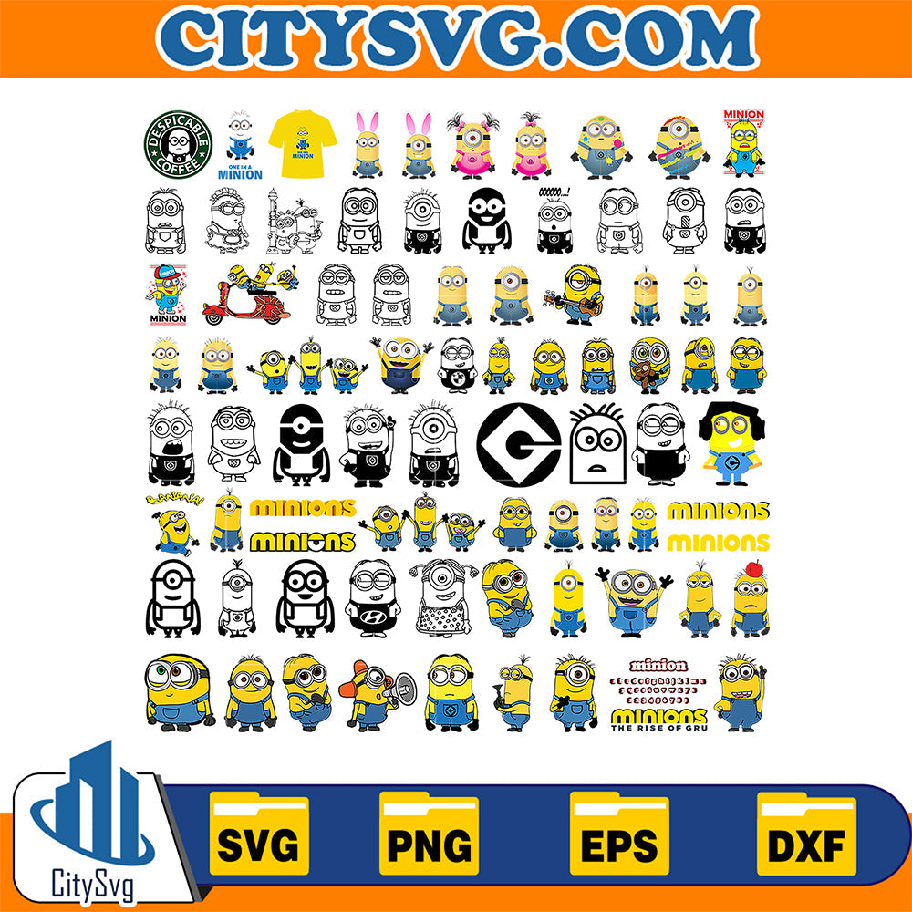 Minions-Bundle-Svg