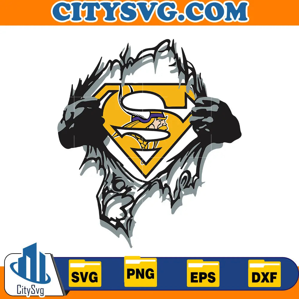 Super Minnesota Vikings Svg CitySvg