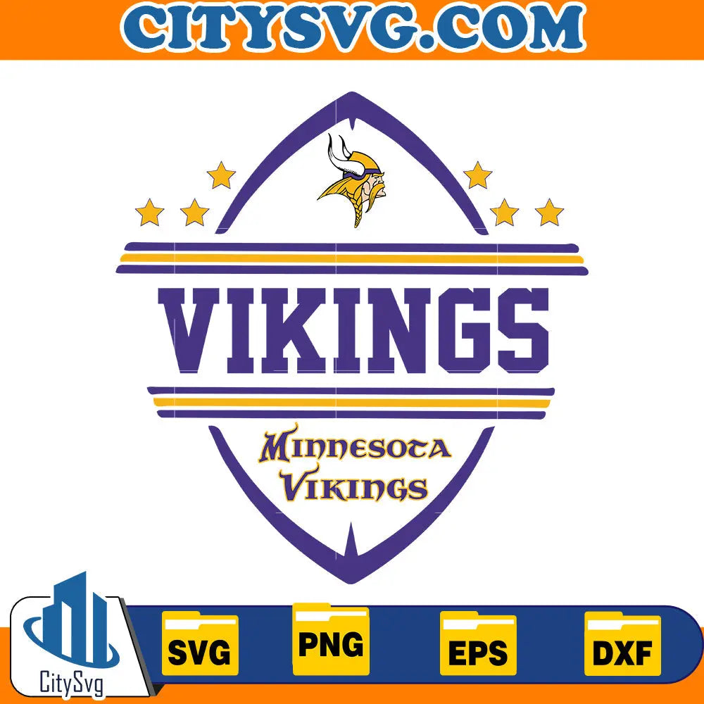 Minnesota Vikings Svg CitySvg