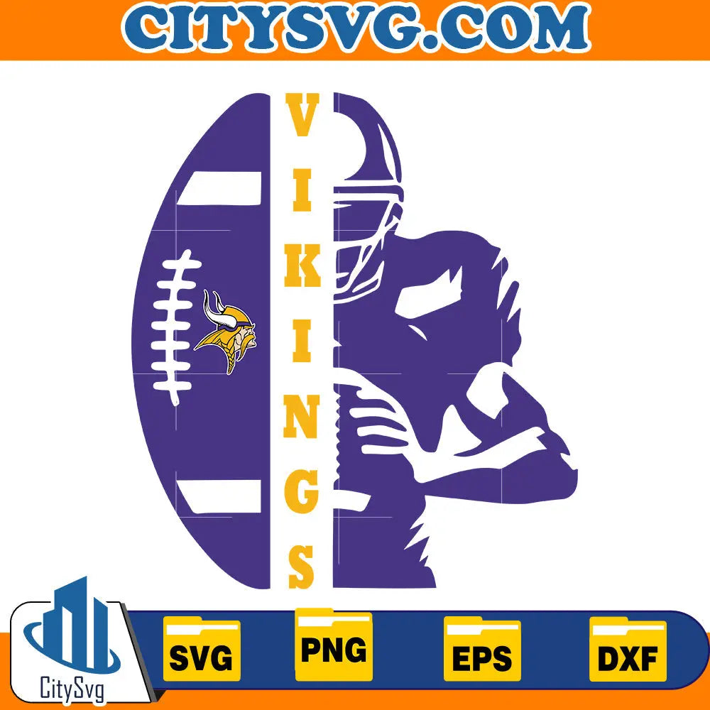 Minnesota Vikings Svg CitySvg