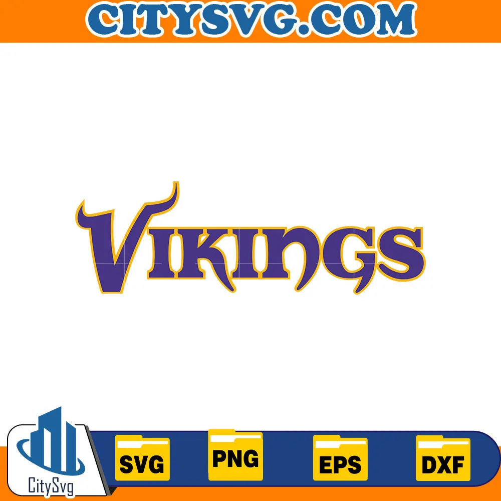 Minnesota Vikings Svg CitySvg