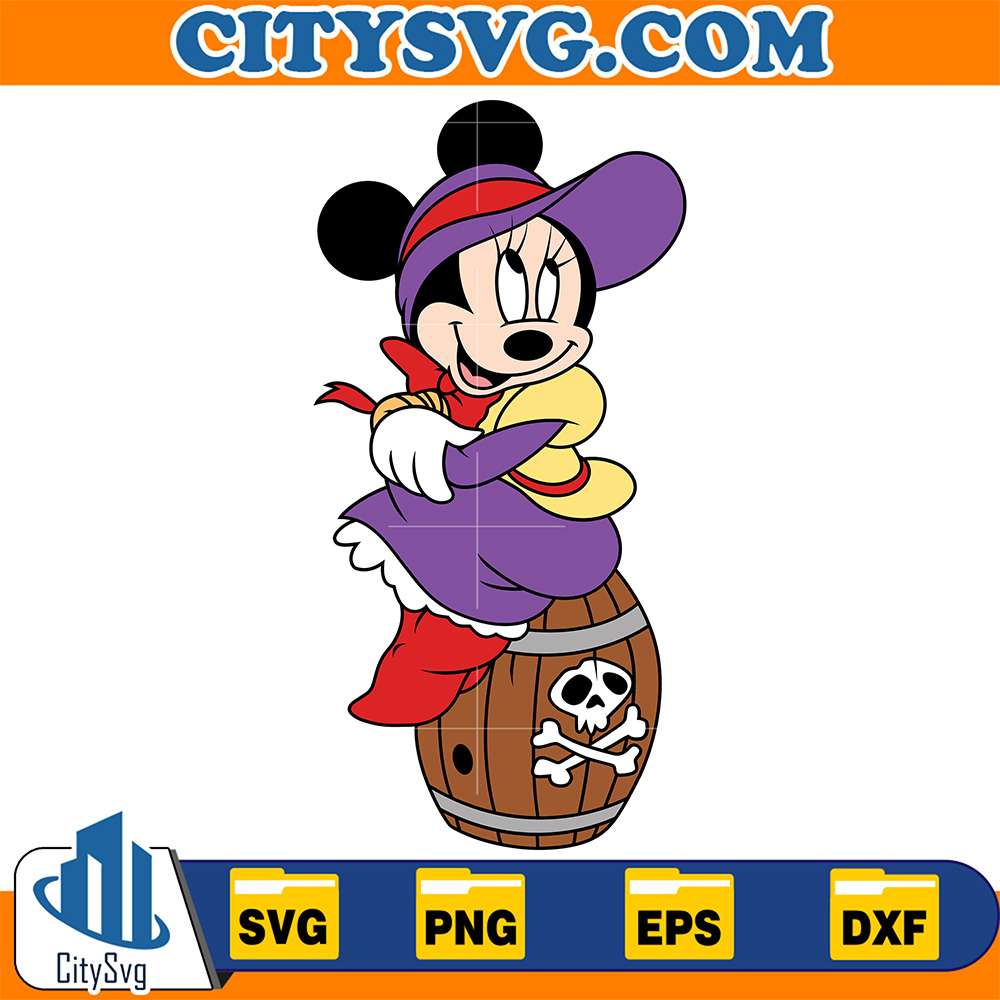 Minnie-Mouse-Pirate-Cruise-Svg