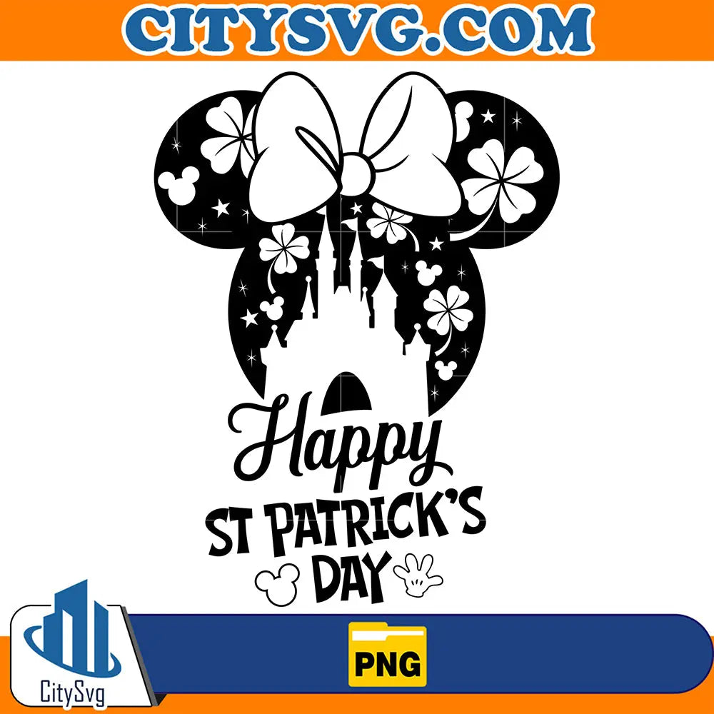 MinnieCastleHappyStPatrick_sDayPng