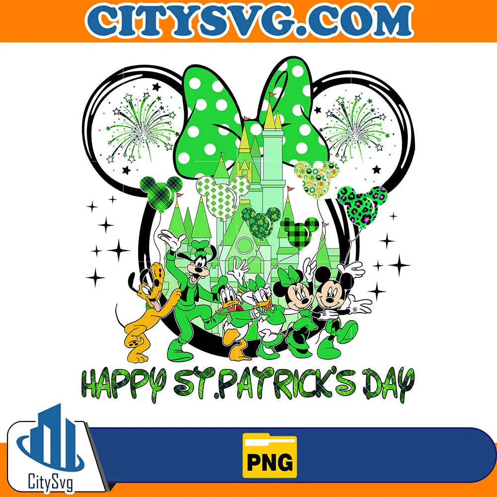 MinnieFriendsStPatrick_sDayPng