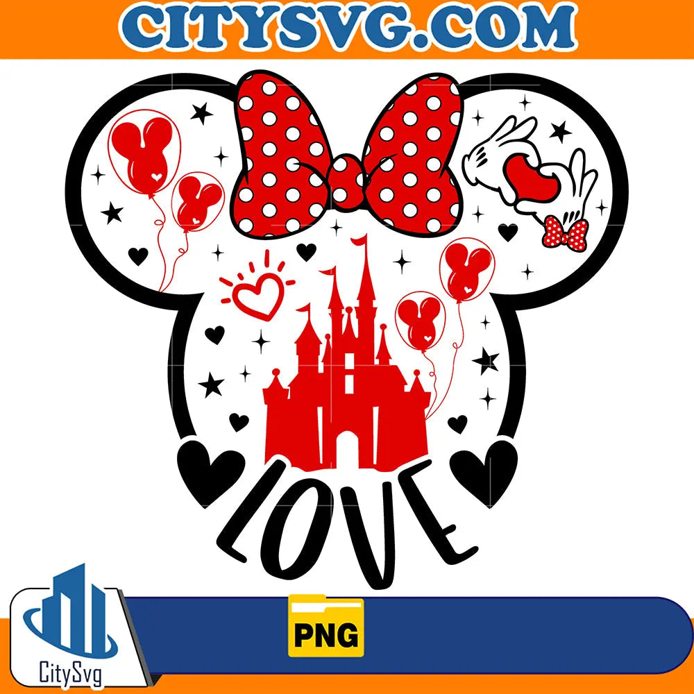 MinnieLoveValentinePng