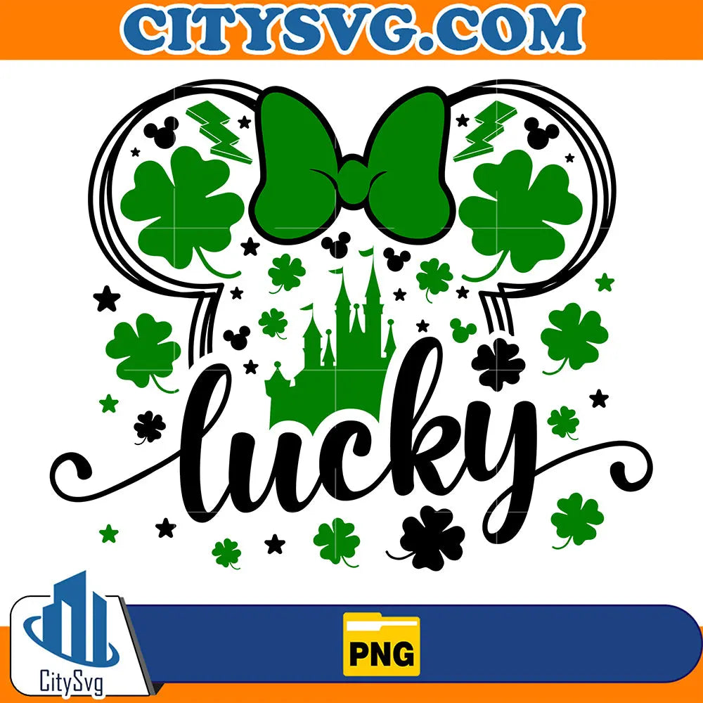 MinnieLuckyStPatricksDayPng