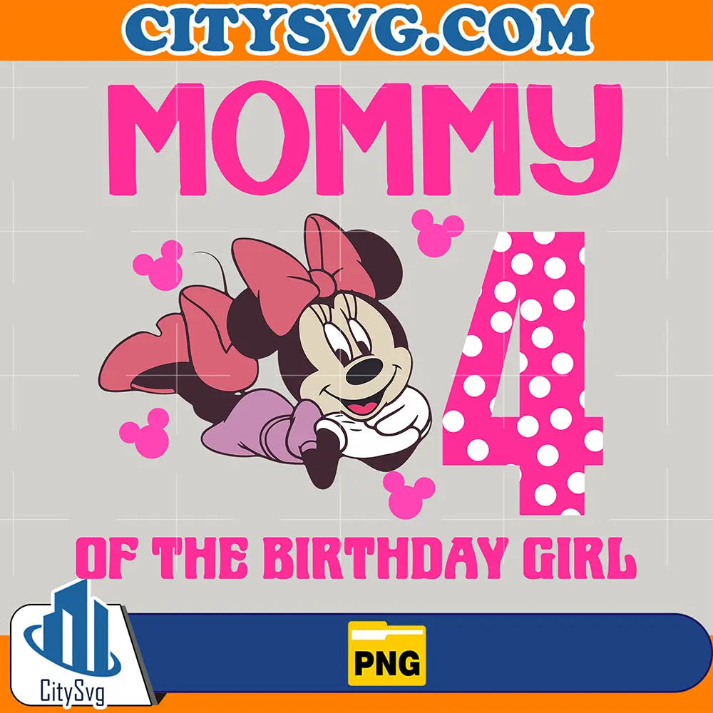 MinnieMommy4stOfTheBirthdayGirlPng