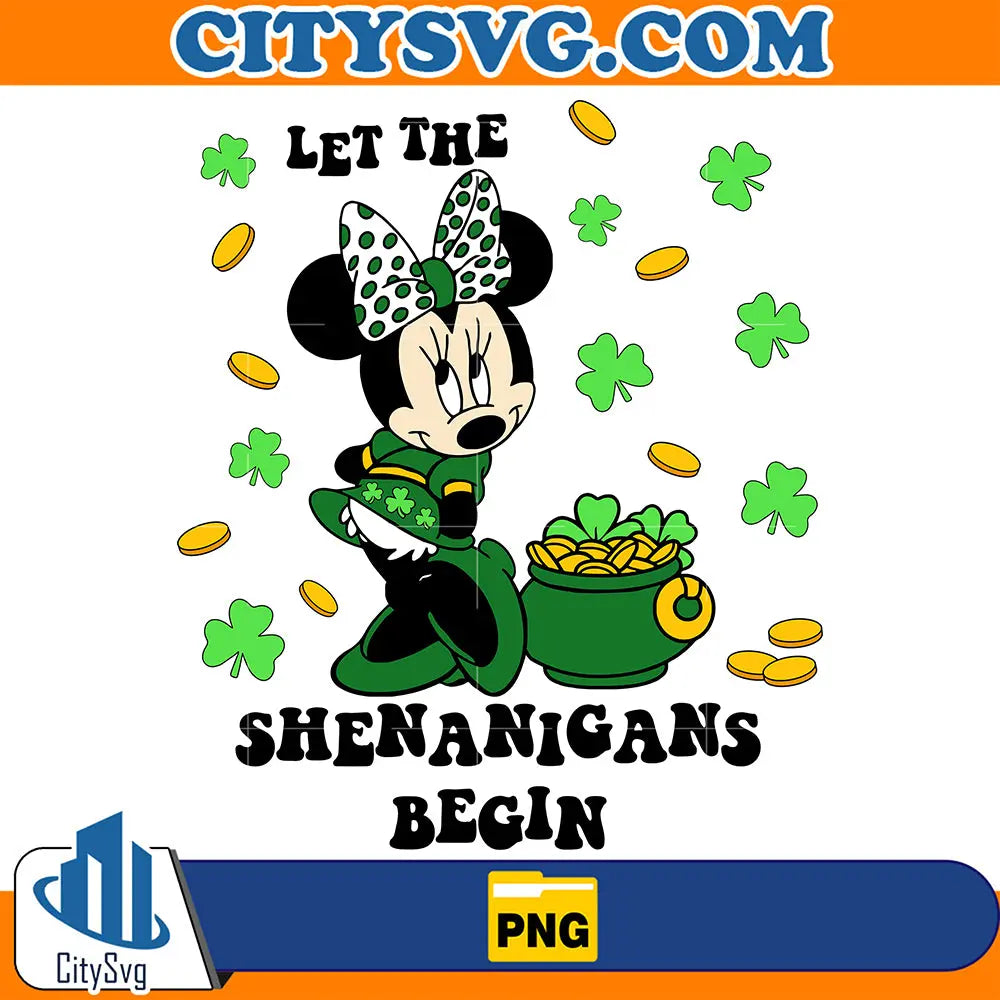 MinnieMouseLetTheShenanigansBeginPng