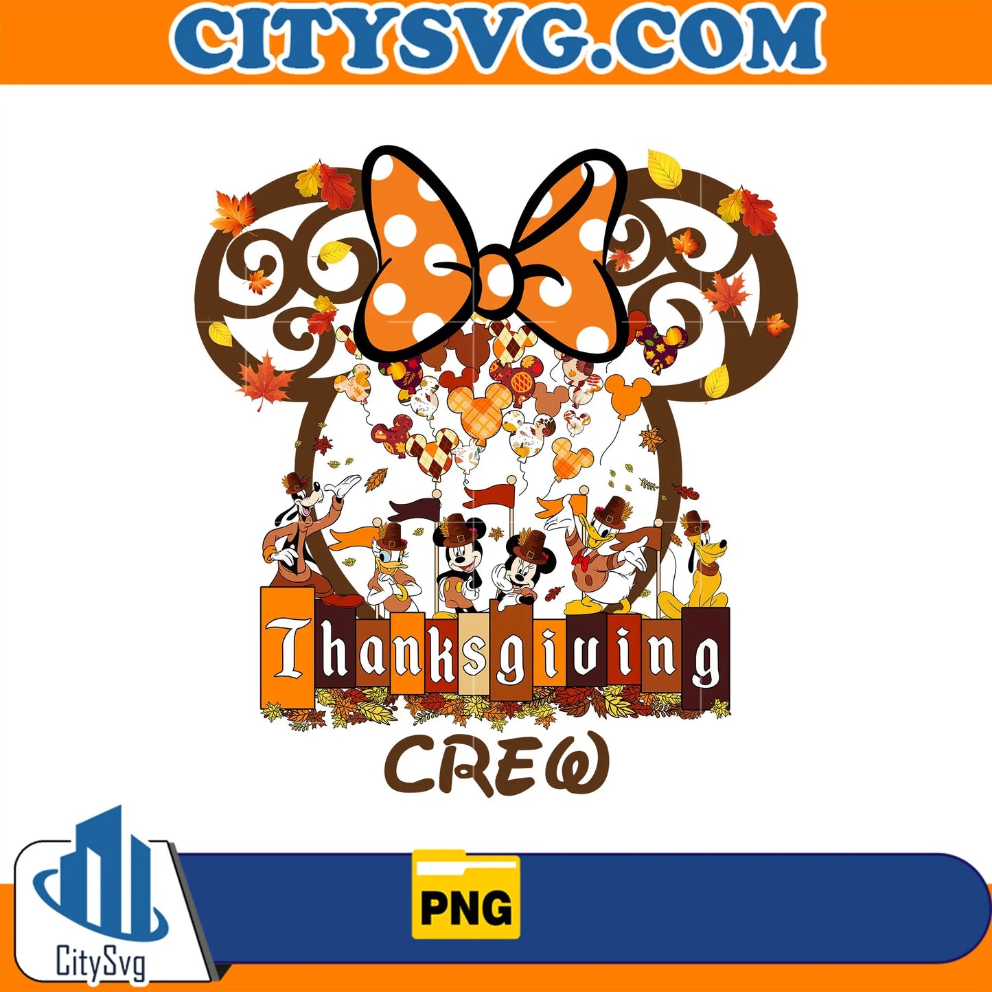 MinnieThanksgivingCrewPng