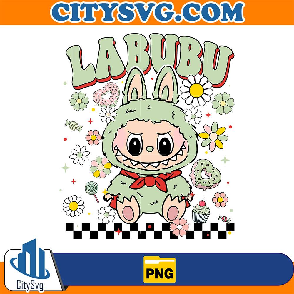 Mint-Green-Labubu-Bunny-Png