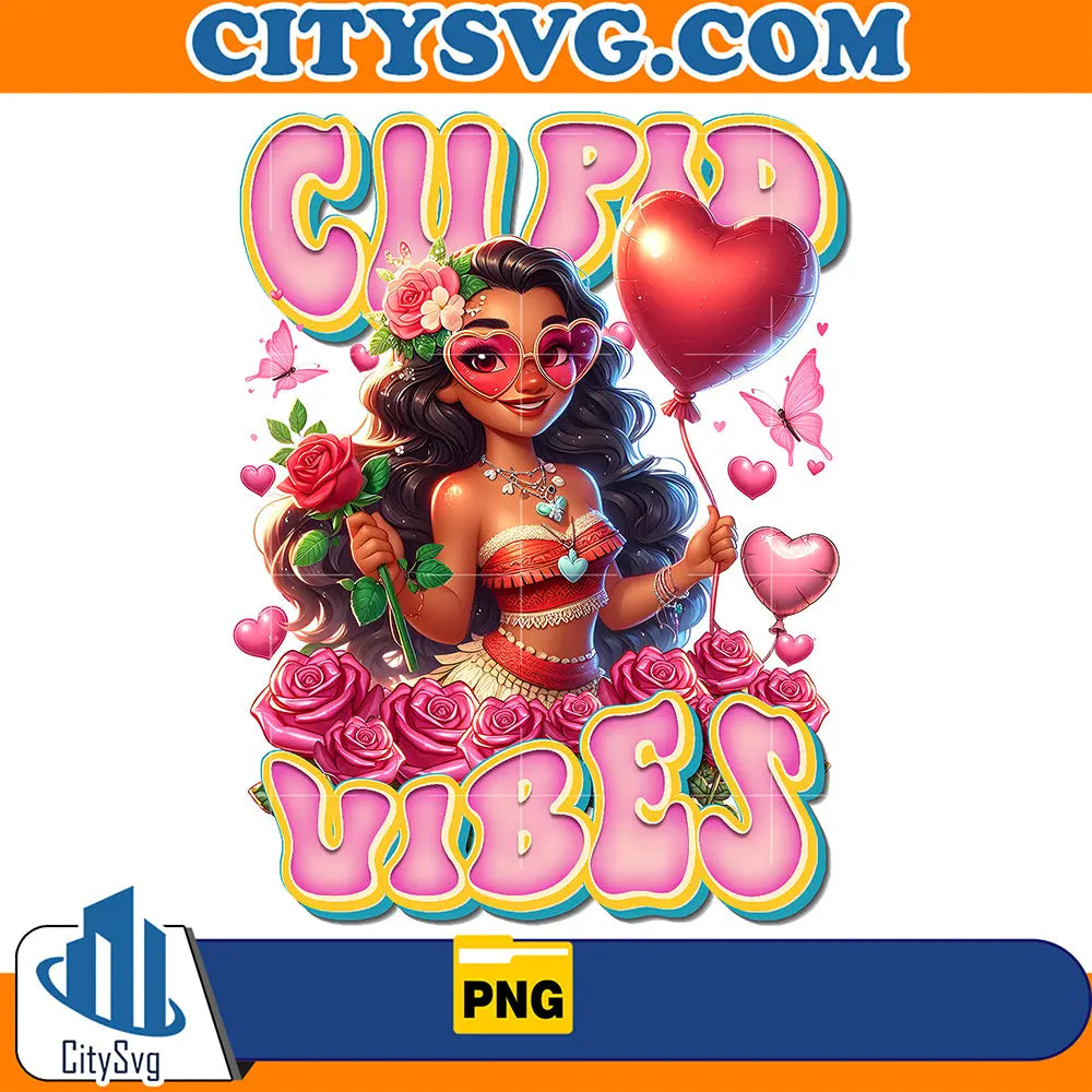 MoanaCupidVibesValentinePng