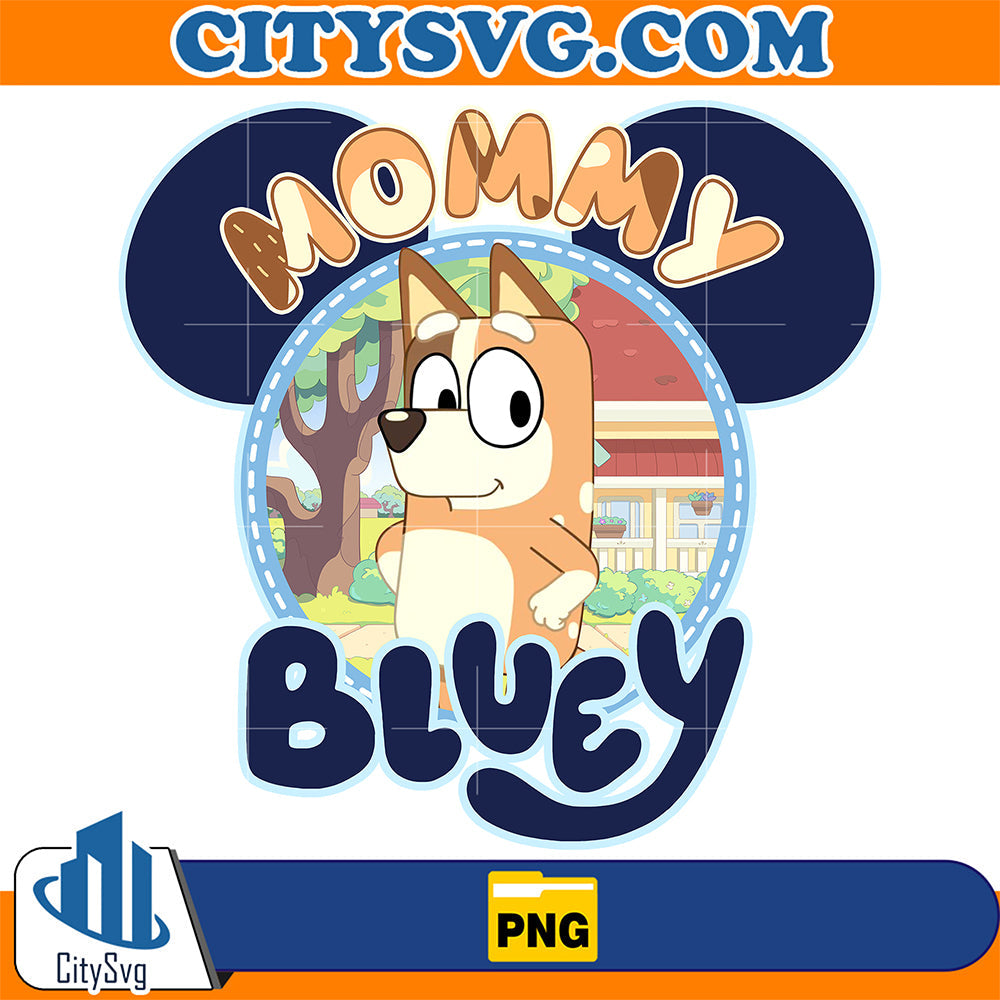 Mommy-Bluey-Png