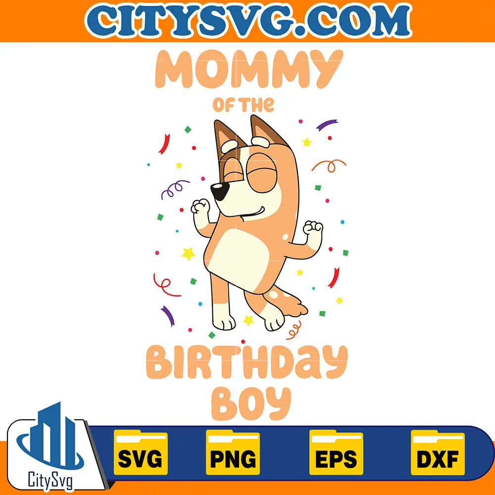 MommyBirthdayBoySvg