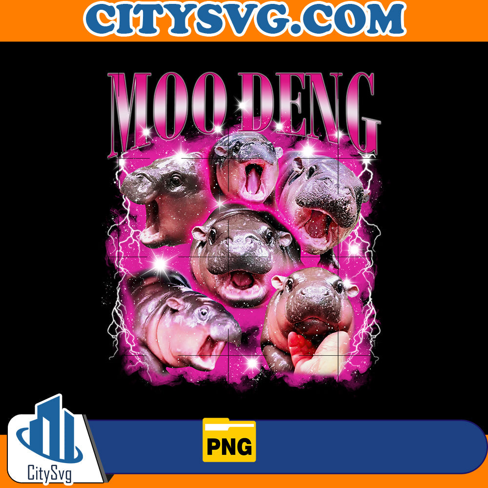 Moo Deng Png CitySvg