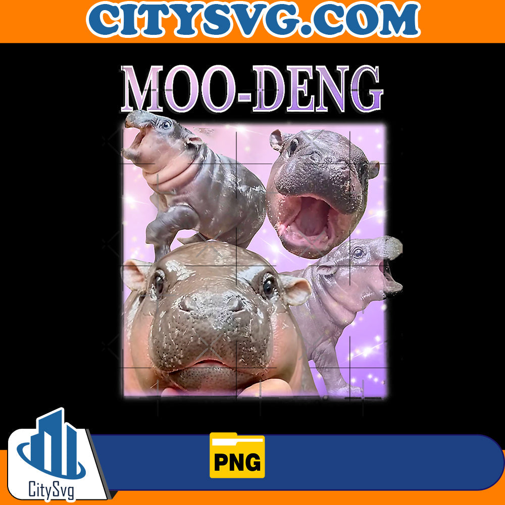 Moo Deng Png CitySvg