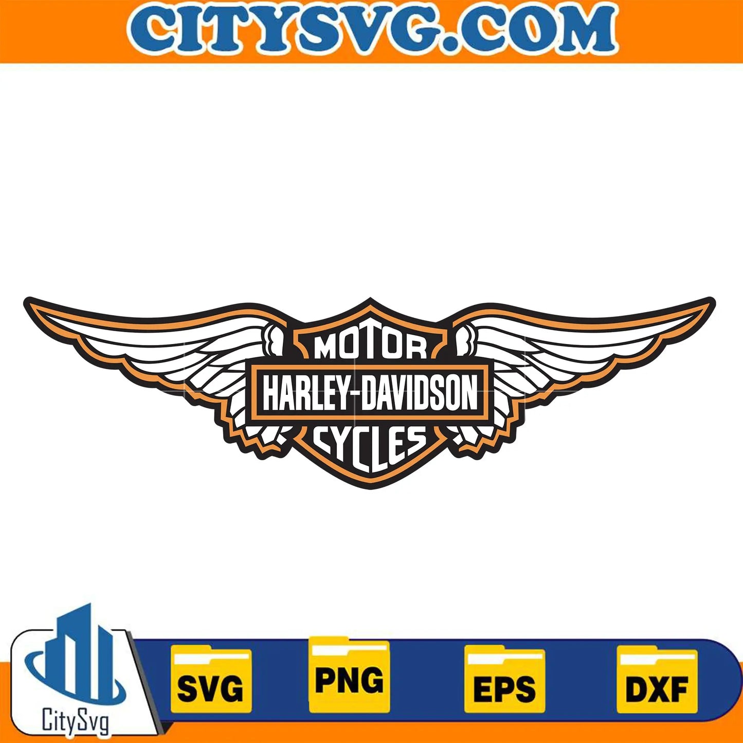 MotorHarleyDavidsonCyclesSvg