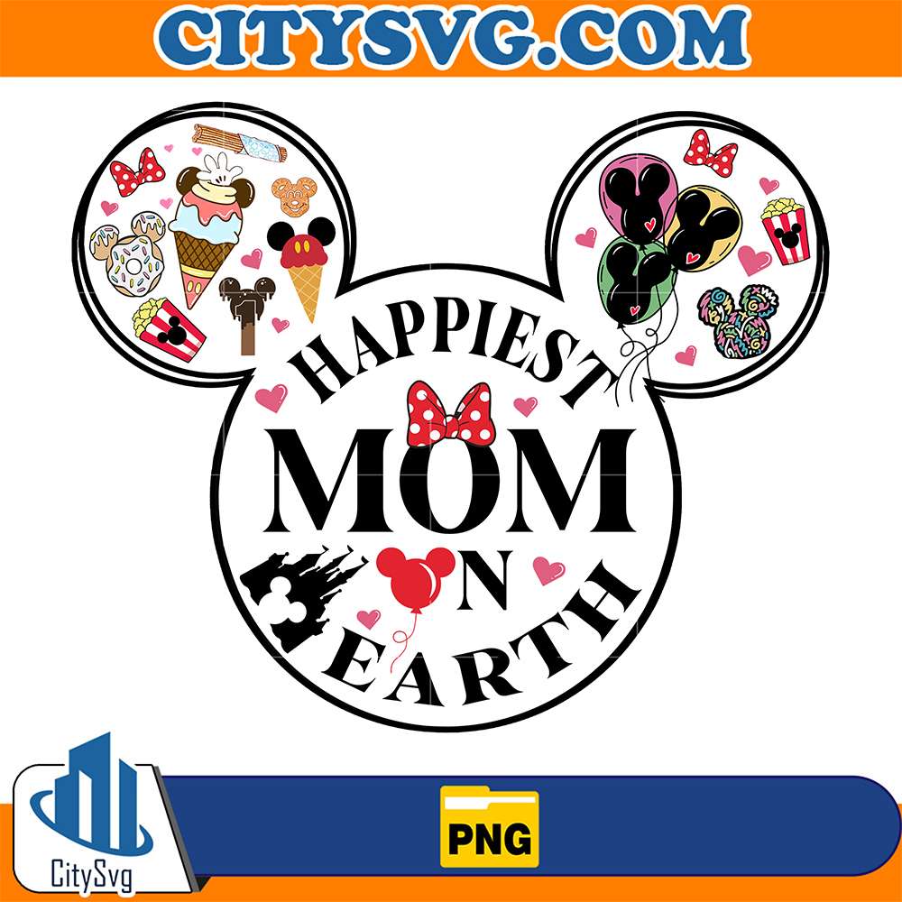 Mouse-Happiest-Mom-On-Earth-Png