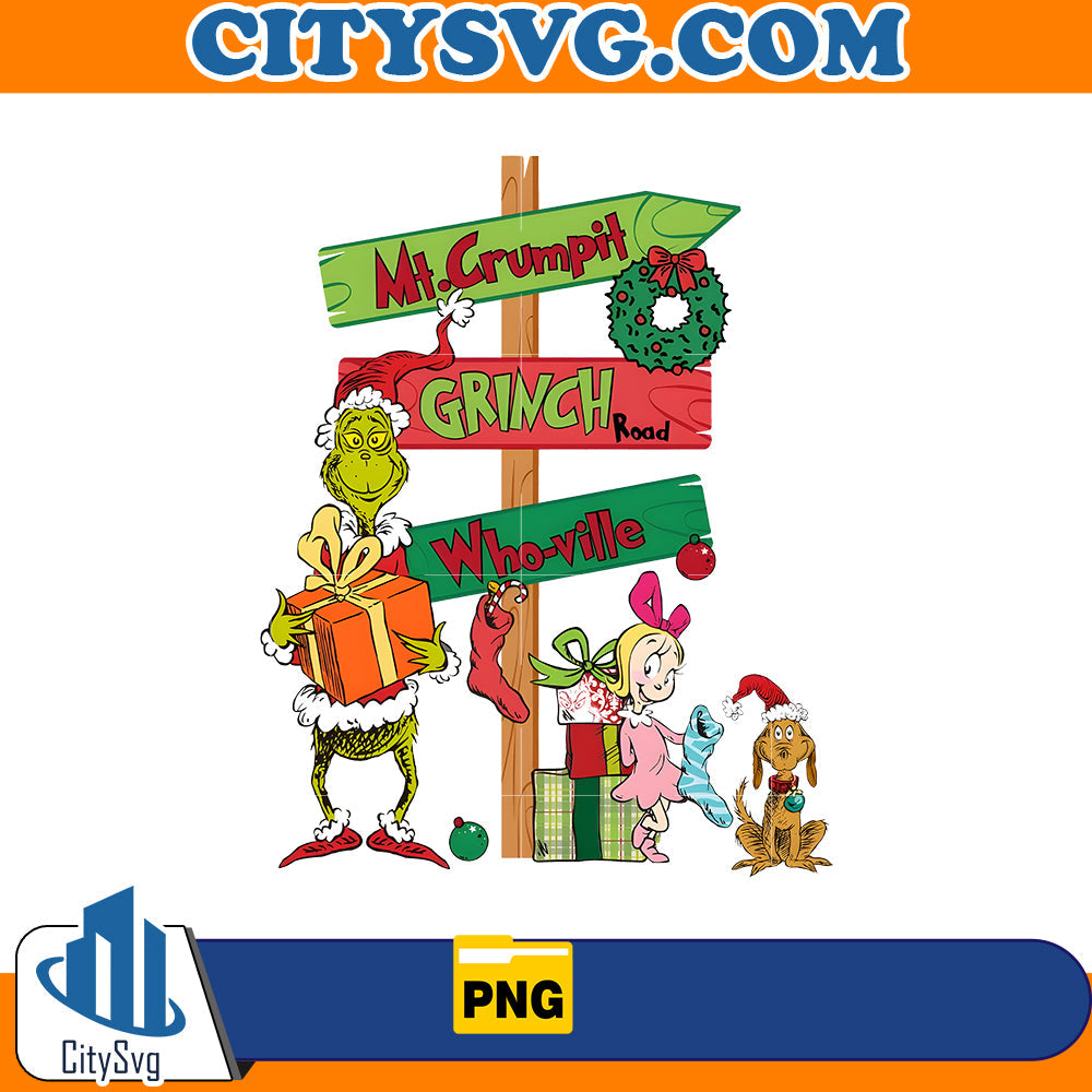 Mr Crumpit Grinch Road Whoville Png CitySvg