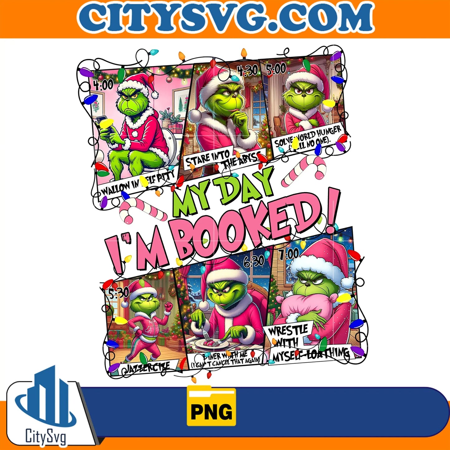 MyDayI_mBookedGrinchPinkChristmasPng