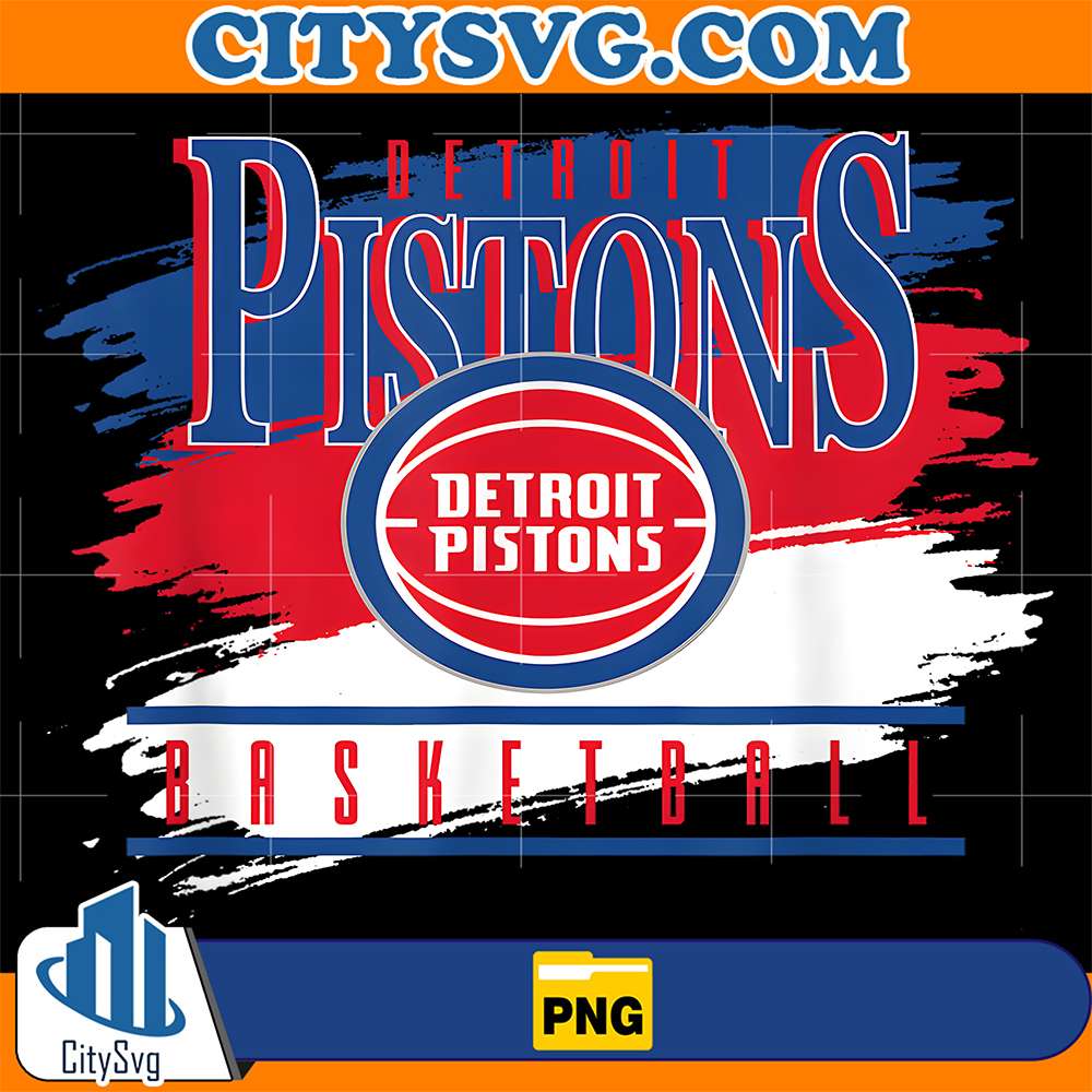 NBA-Detroit-Pistons-Spilled-Paint-Png