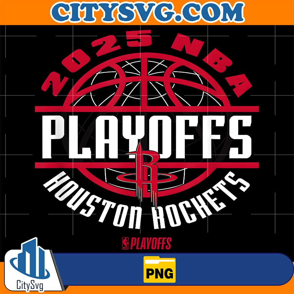 NBA-Houston-Rockets-2025-Playoffs-Game-Time-Png
