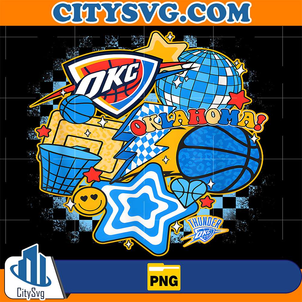 NBA-Oklahoma-City-Thunder-Basketball-Png-1