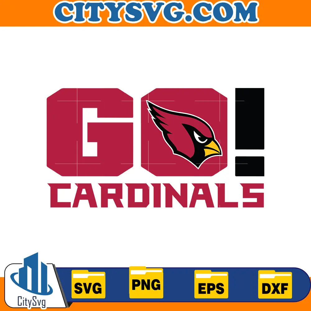 Go Cardinals Arizona Cardinals Svg CitySvg