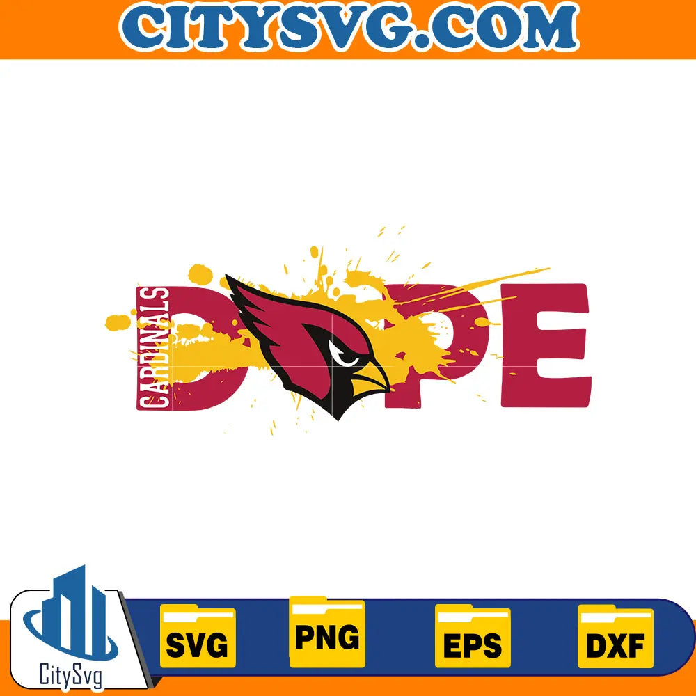 Dope Arizona Cardinals Svg CitySvg