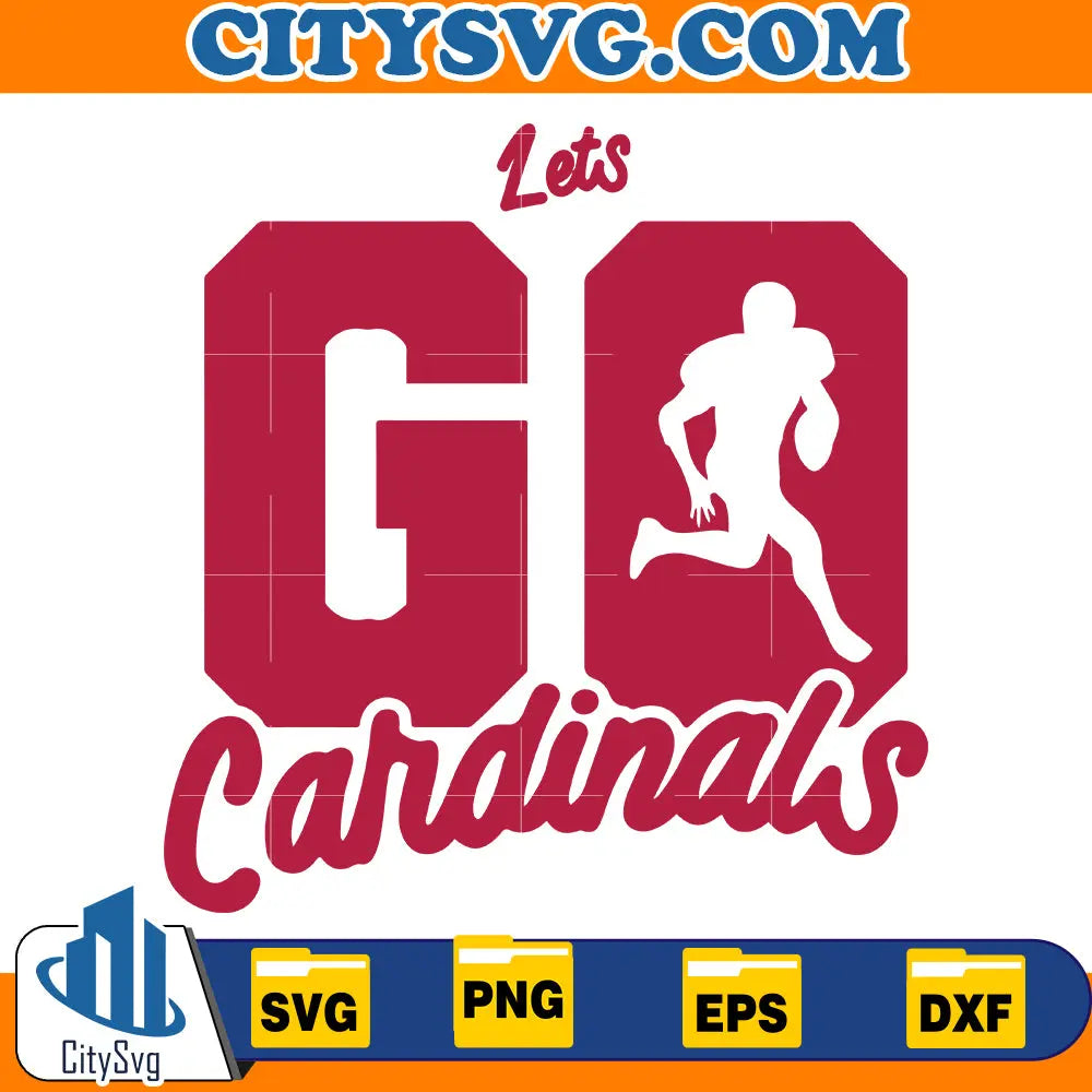 Go Cardinals Svg, Arizona Cardinals Svg CitySvg