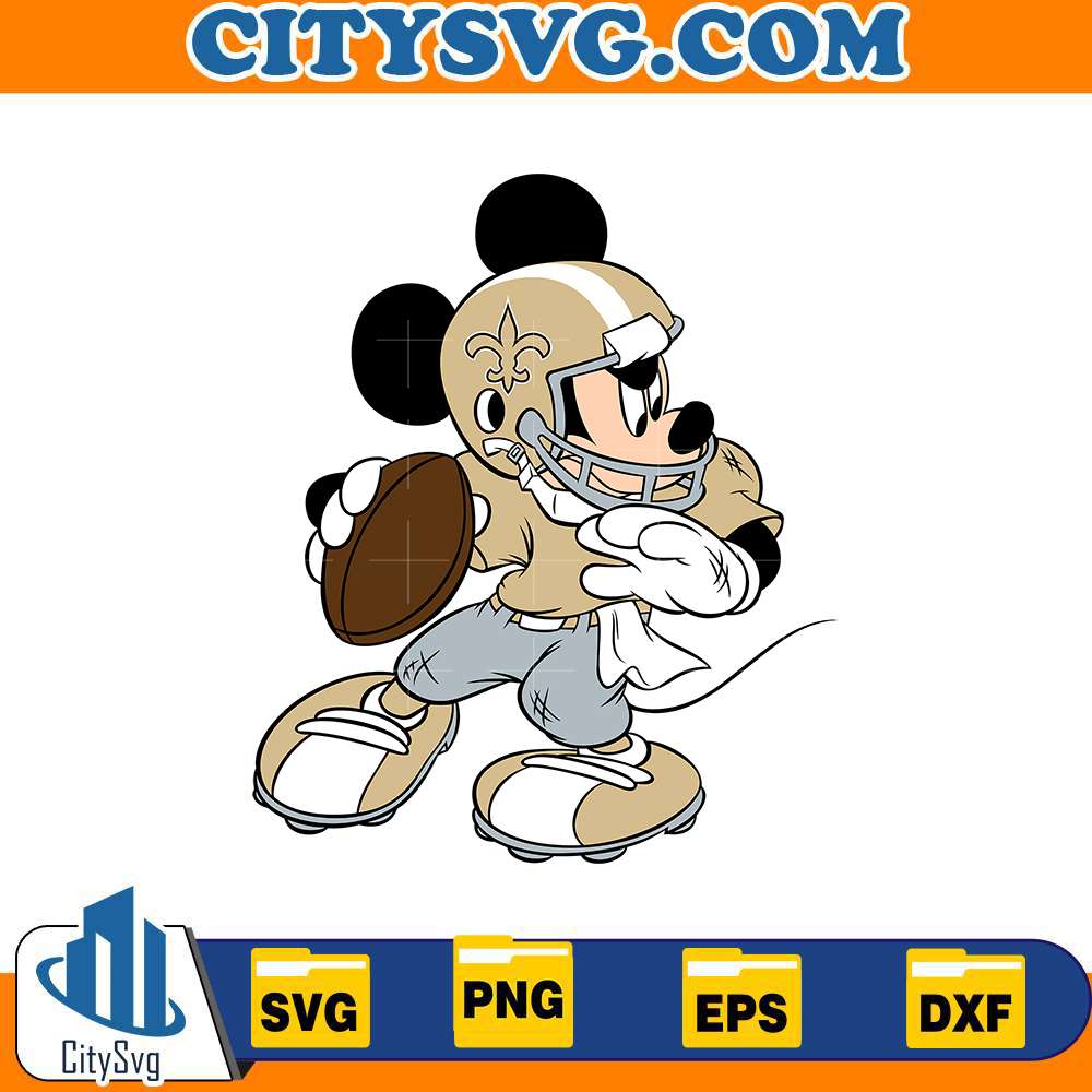 New-Orleans-Saints-Mickey-Svg