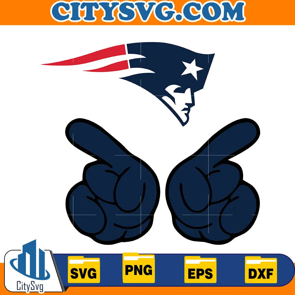 New England Patriots Svg CitySvg