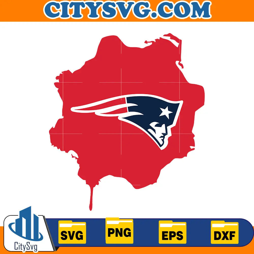 New England Patriots Svg CitySvg