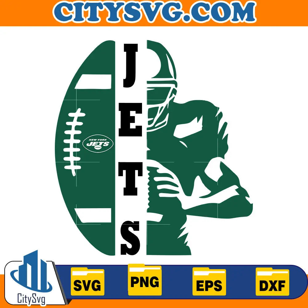 New York Jets Svg CitySvg
