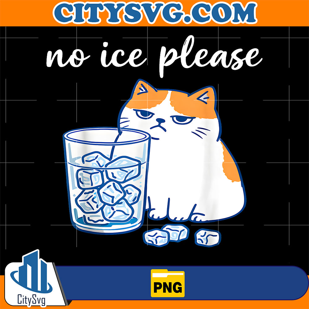No-Ice-Please-Funny-Cat-Meme-Png