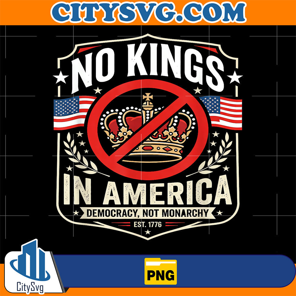 No-Kings-In-America-Since-1776-Distressed-USA-Flag-Png-4