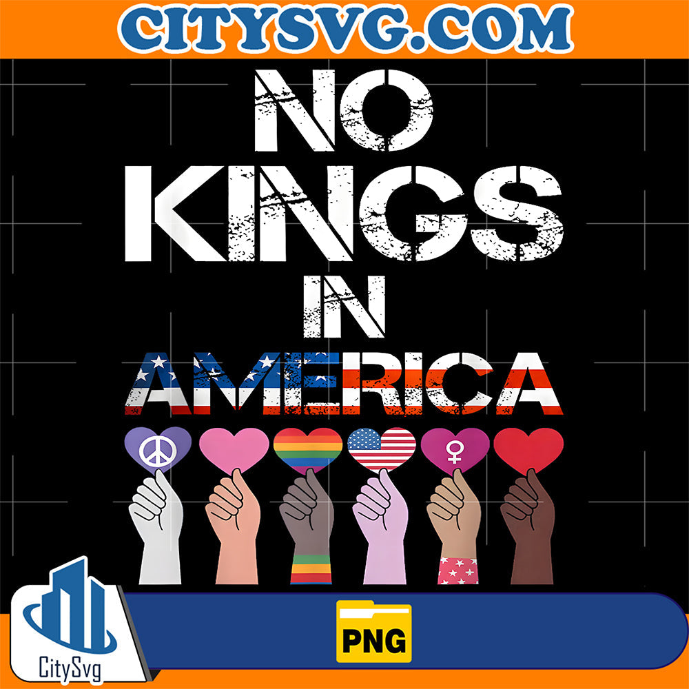 No-Kings-in-America-No-Kings-Political-Protest-Png