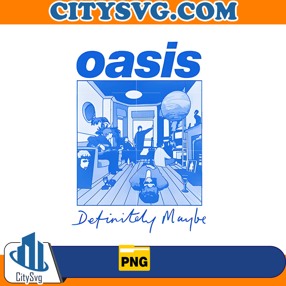 Oasis Definitely Maybe Png CitySvg