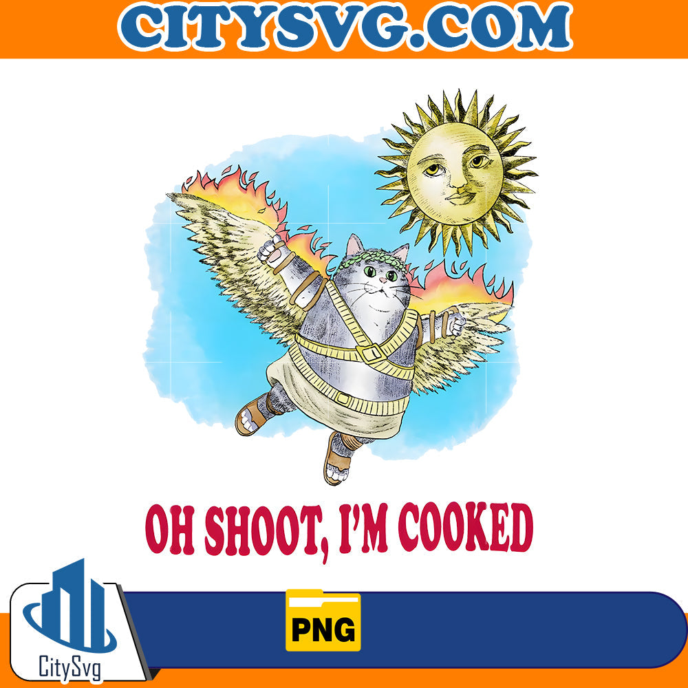 Oh shoot,i'm cooked Png CitySvg