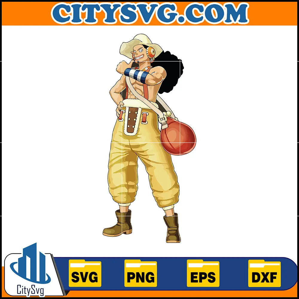 UsoppOnePieceSvg