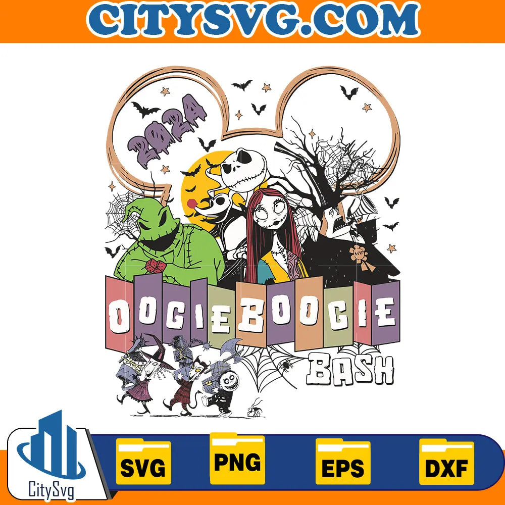 Oogie Boogie Bash 2024 Svg CitySvg