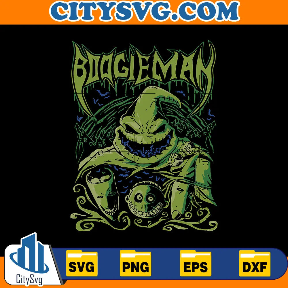 Oogie Boogie Svg, Boogie Man Svg, The Nightmare Before Christmas Svg CitySvg