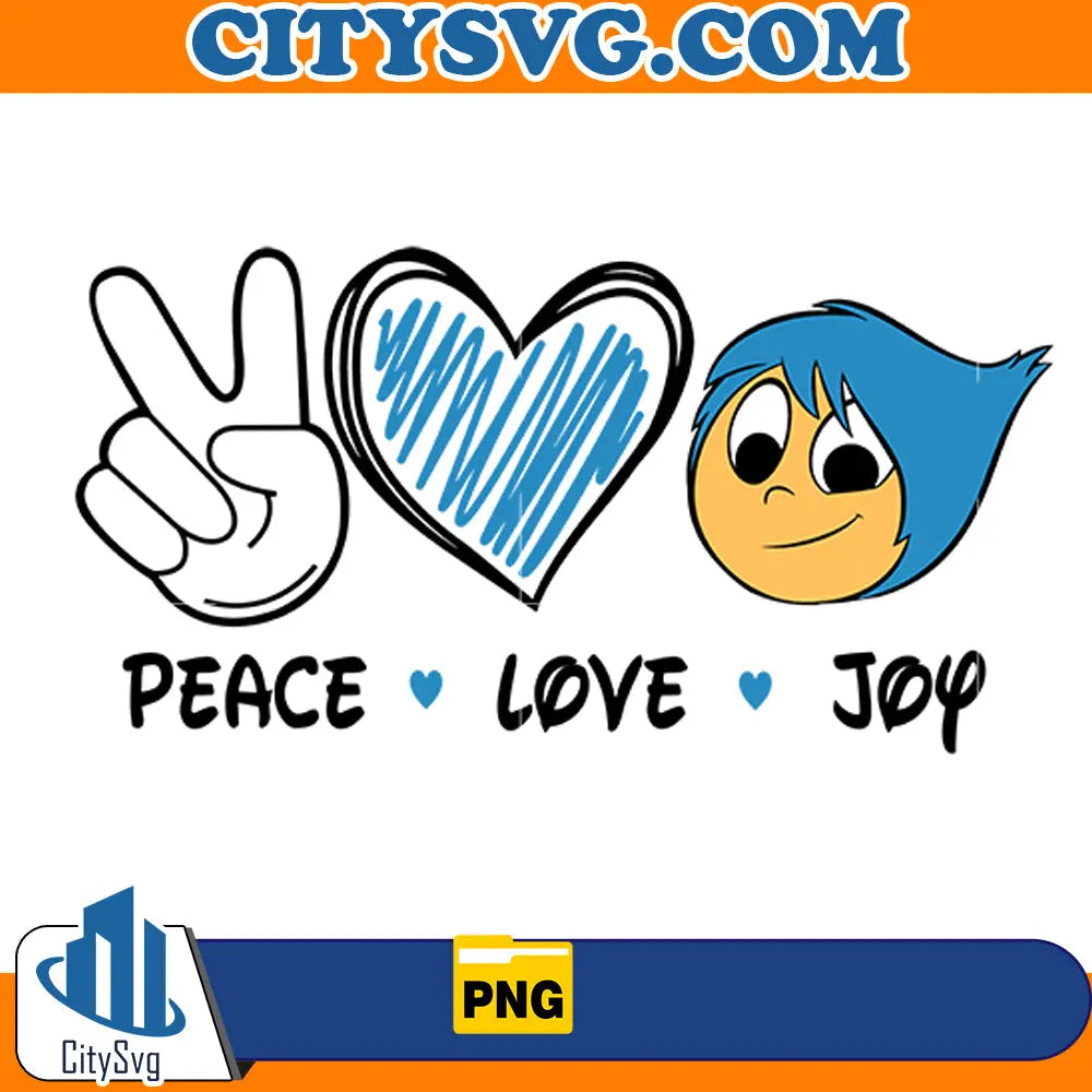 PEACE LOVE JOY png CitySvg